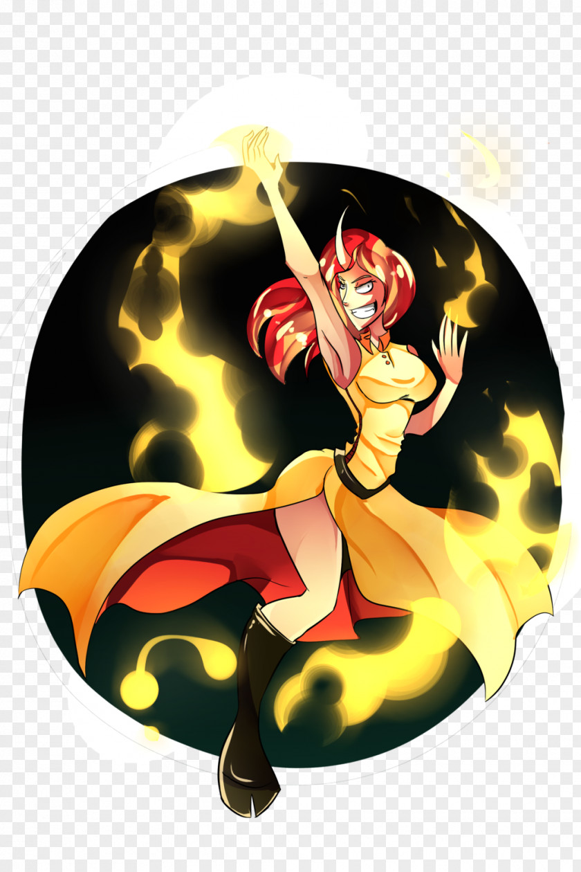 Burning Watch Illustration Animated Cartoon Legendary Creature PNG