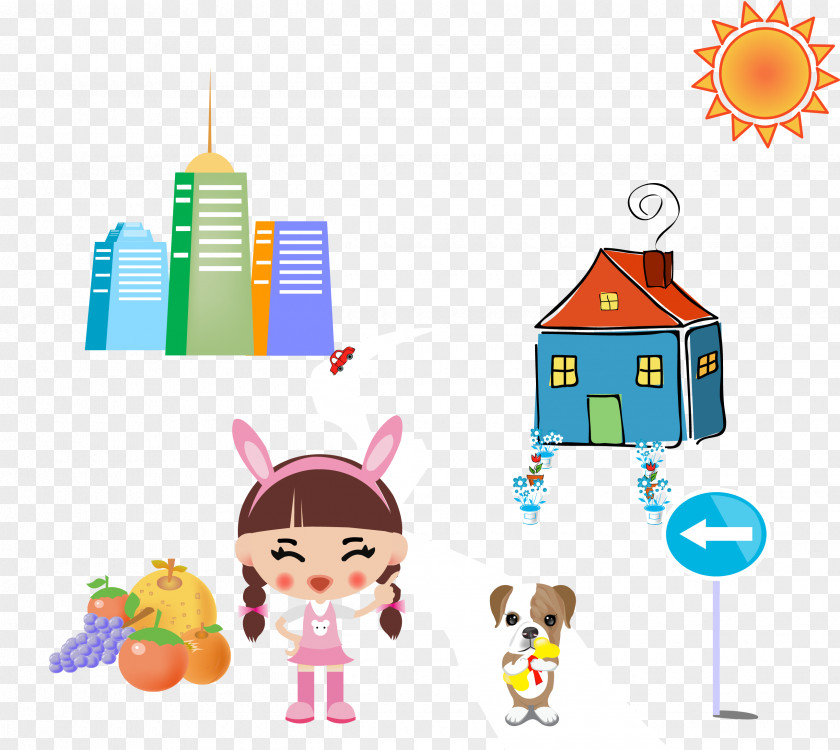 Cartoon Children Clip Art PNG