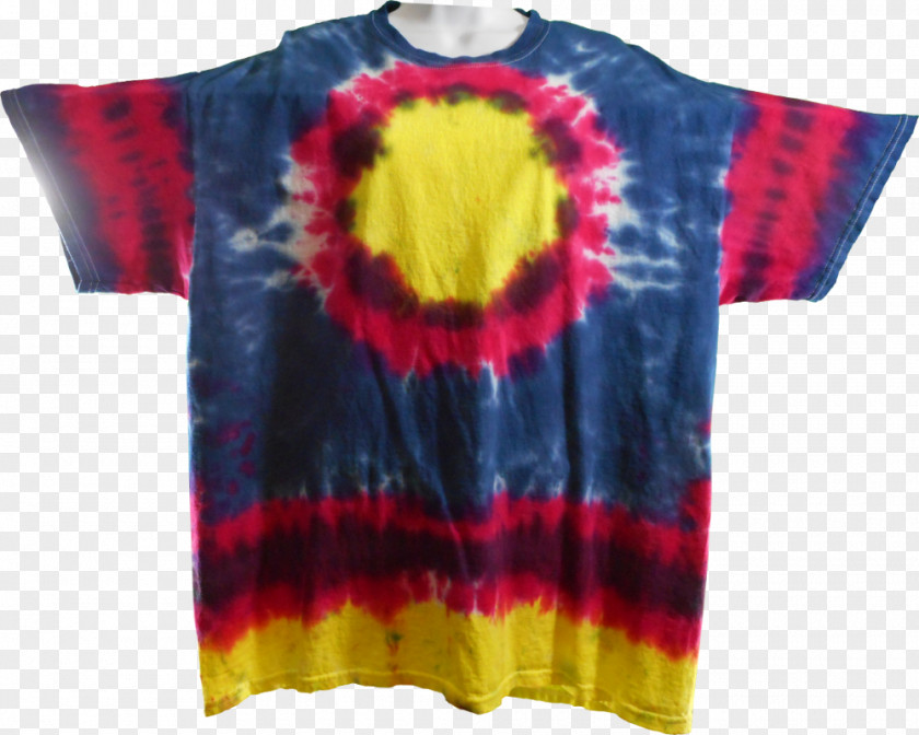 Dye T-shirt Tie-dye Reactive Textile PNG