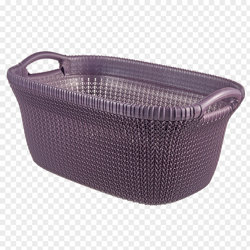 LAUNDRY BASKET Basket Knitting Panier à Linge Laundry Plastic PNG