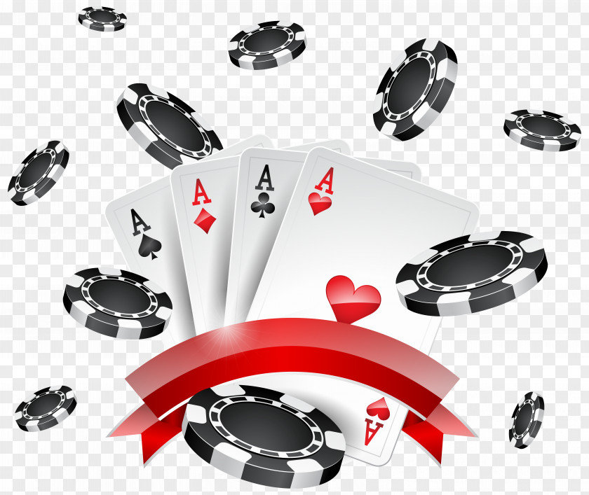 Texas Hold 'em Casino Token PNG hold token , chip, black poker chips and four ace cards art clipart PNG