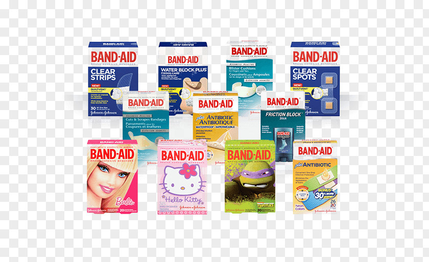 Band Aid Band-Aid First Supplies Adhesive Bandage Johnson & PNG
