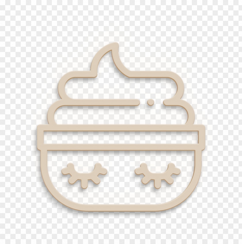 Cream Icon Night Time To Sleep PNG