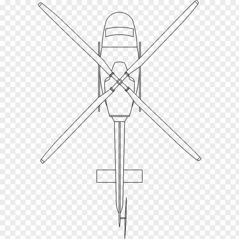 Helicóptero Drawing /m/02csf Machine Line Art Technology PNG