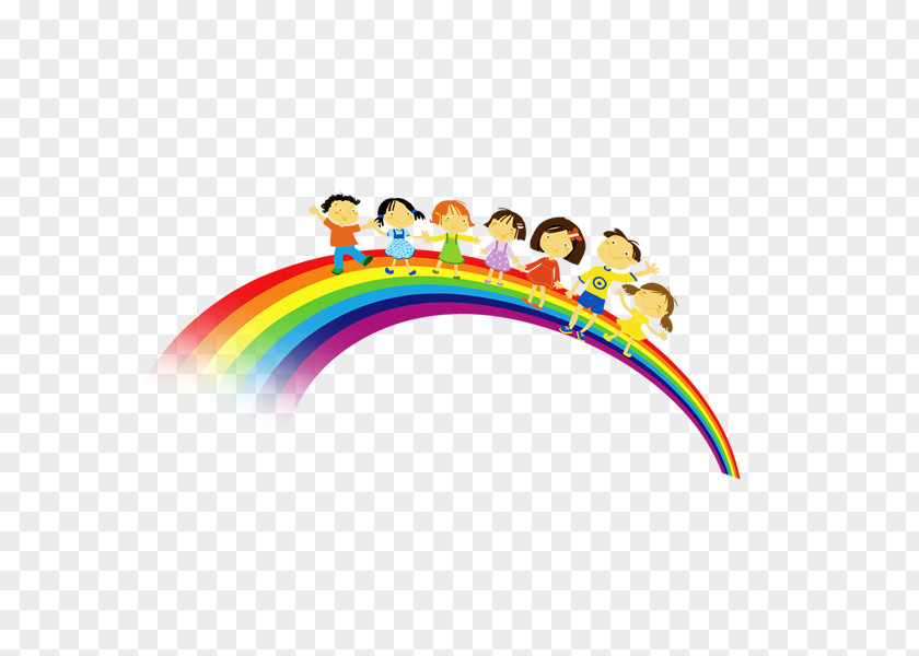 Rainbow Fundal Clip Art PNG