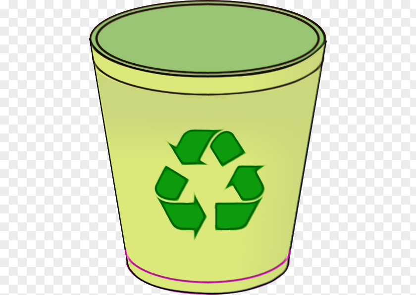 Recycling Bin Green Clip Art Pint Glass Drinkware Symbol PNG