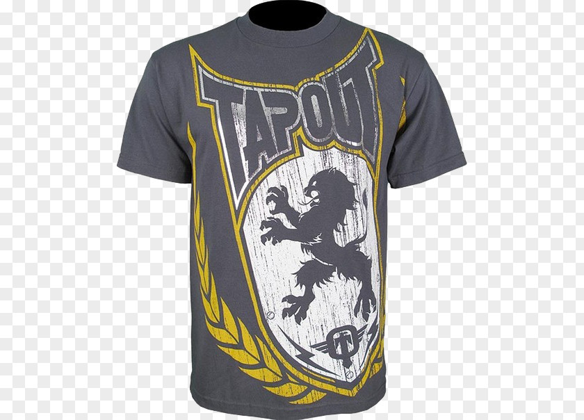 T-shirt Tapout Sleeve Logo PNG