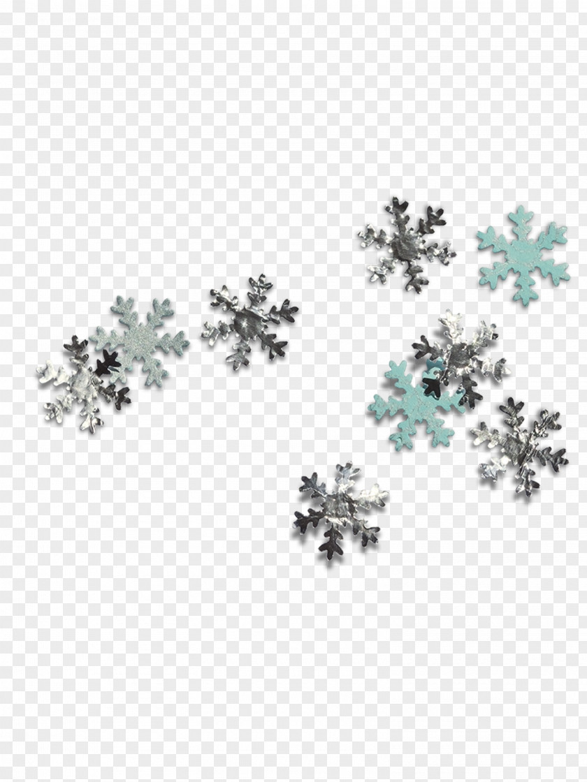 Christmas Snow HD Free Matting Material Snowflake Schema PNG