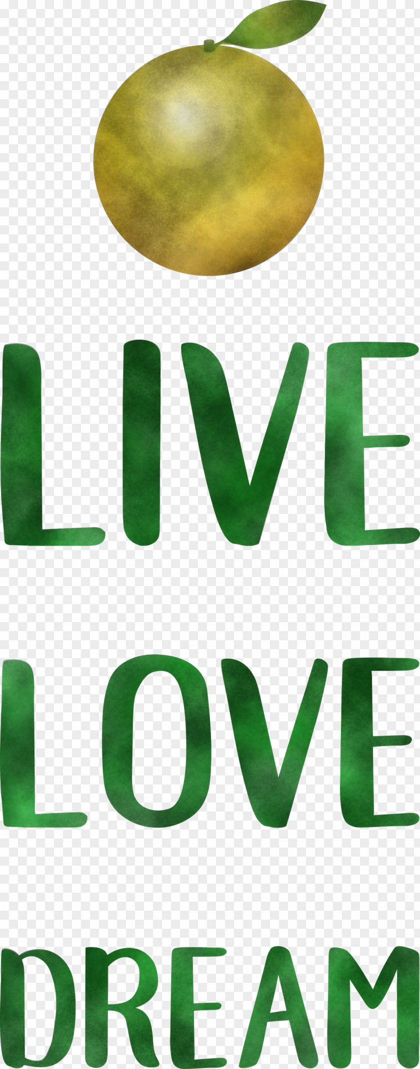 Live Love Dream PNG