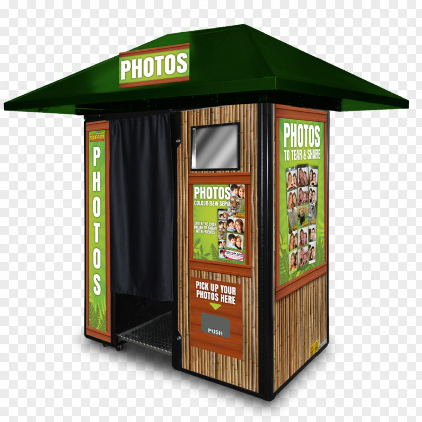 Photo Booth Love Kiosk PNG