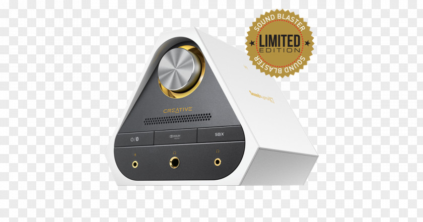 Creative Panels Sound Blaster X-Fi Labs Cards & Audio Adapters Headphone Amplifier Digital-to-analog Converter PNG