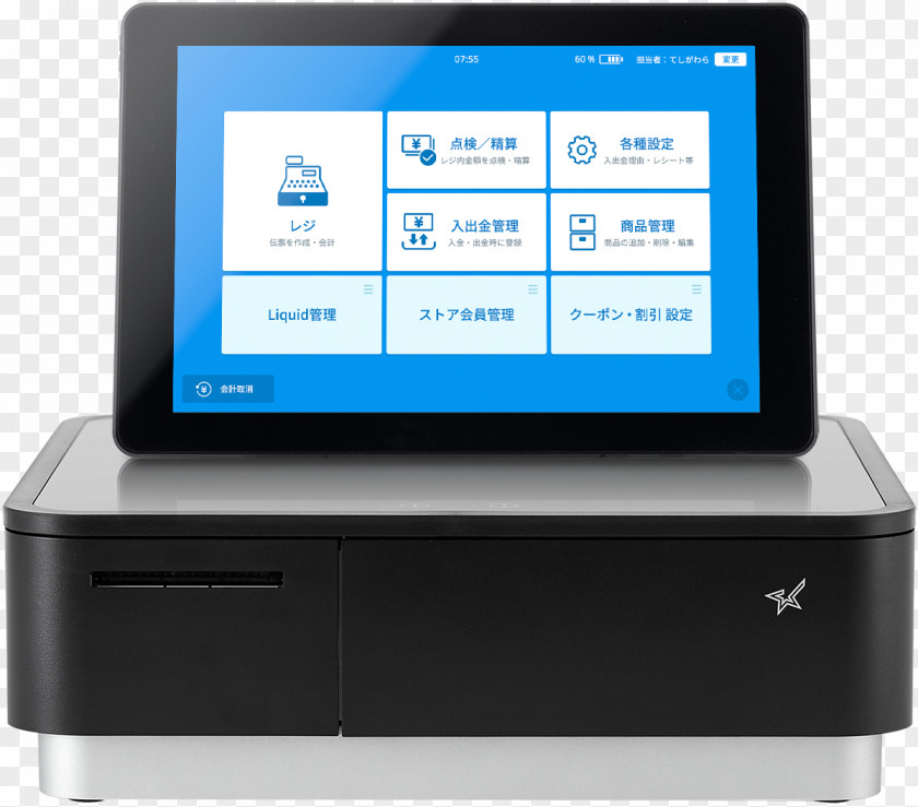 Credit Card Point Of Sale Tablet Computers オールインワン Reader PNG