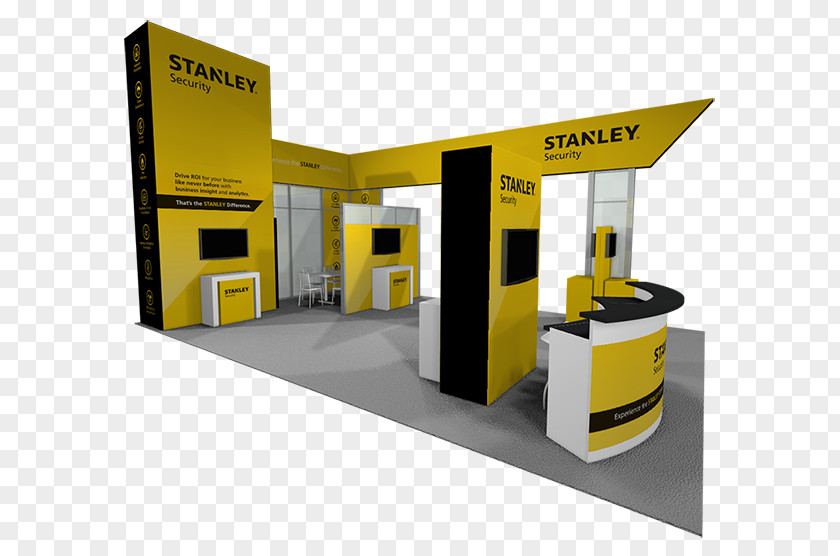 Exhibition Booth Design Business Trade Featherlite Exhibits PNG