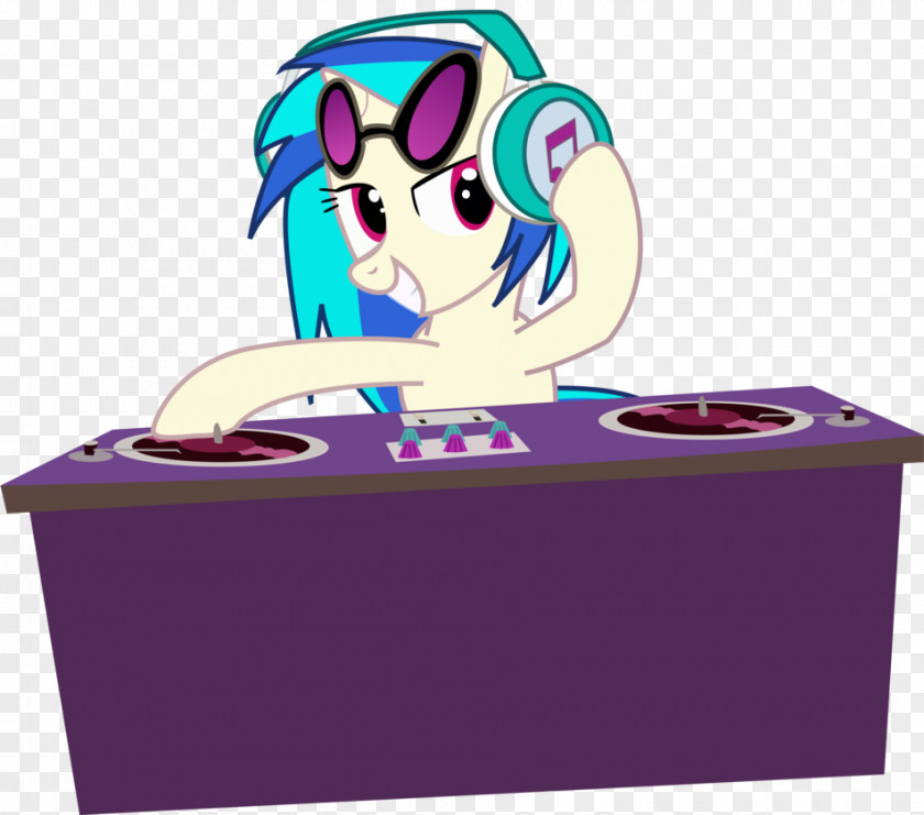 My Little Pony DJ Pon-3 Disc Jockey Equestria PNG