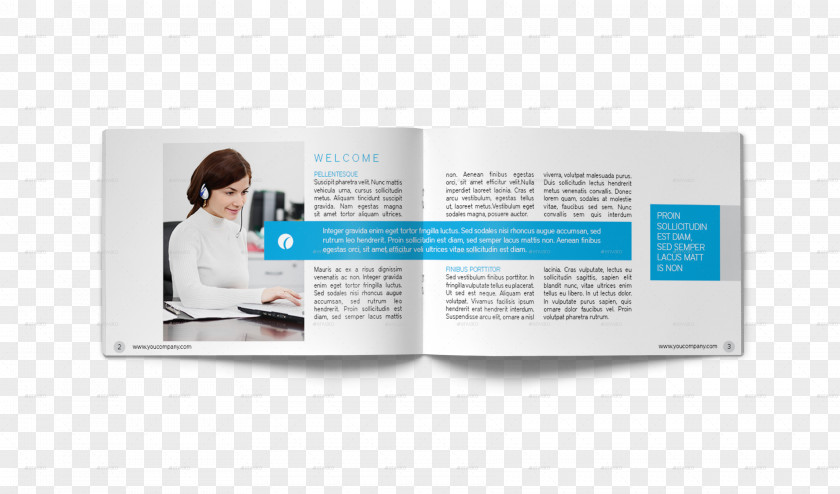 Pamphlet Brochure Text Business PNG