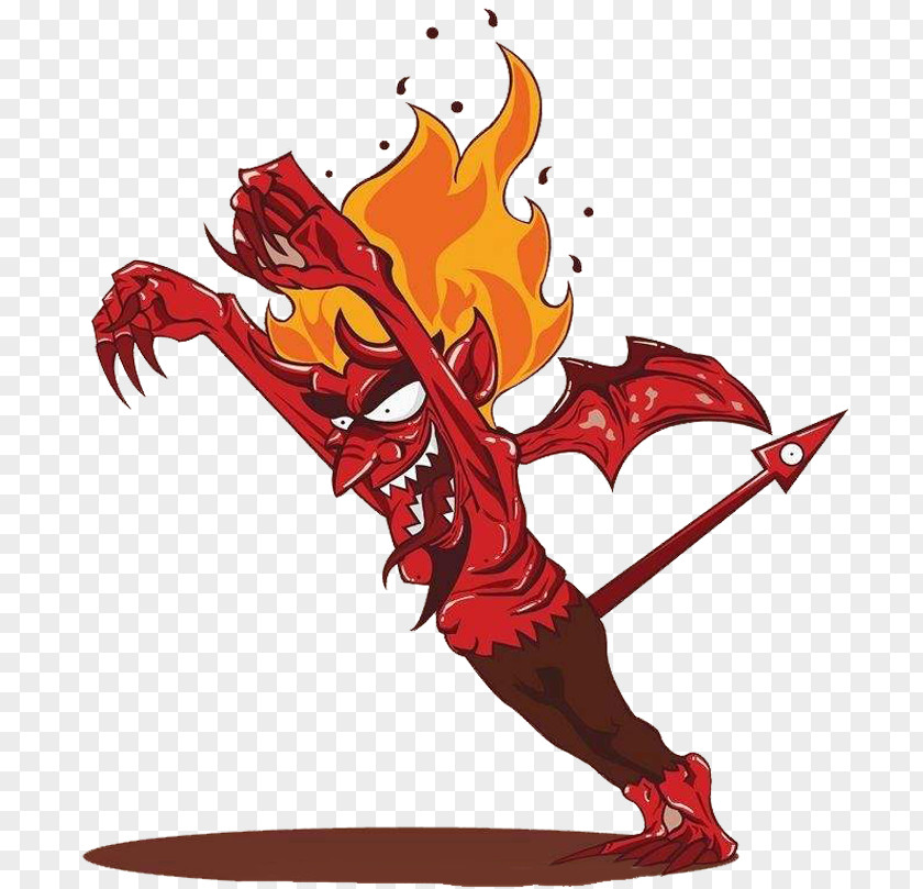 Angry Satan Fallen Angel Demon PNG