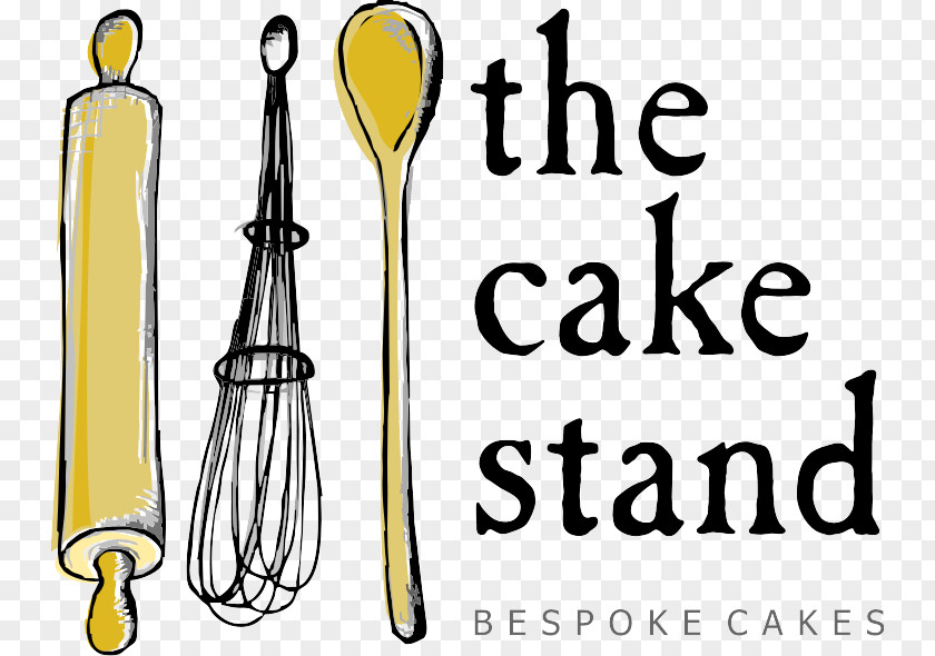 Cake Plate Bakery Wedding Whisk Logo PNG