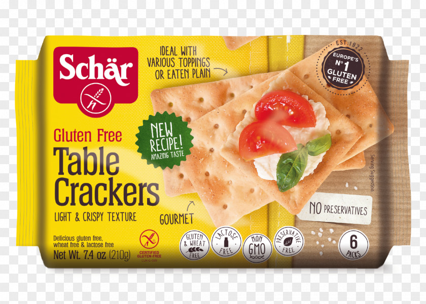 Cheese Water Biscuit Dr. Schär AG / SPA Cracker Gluten-free Diet Food PNG