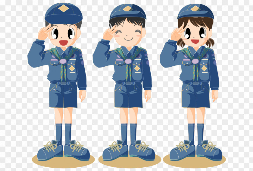Figurine Cartoon Scout PNG