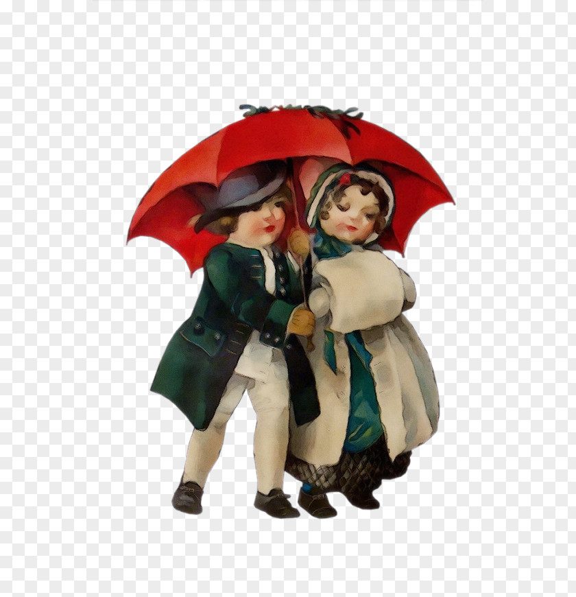Figurine Umbrella PNG