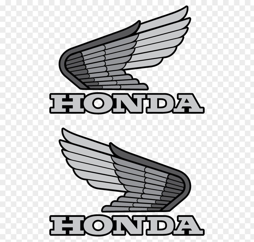Honda Logo Brand Sticker PNG