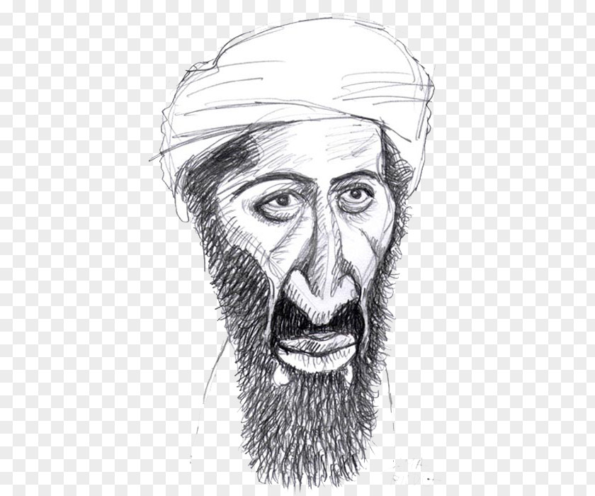 Terrorist Clip Art Bin Laden Death Of Osama Caricature Drawing Sketch PNG