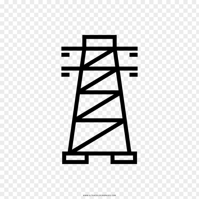 Transmission Tower Electric Power Electricity Electrical Energy PNG