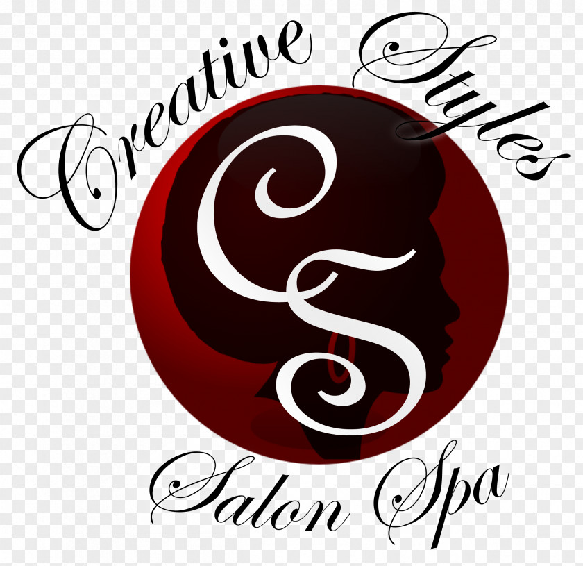 Beauty Salon Spa Creative Logo Font Brand Clip Art Maroon PNG