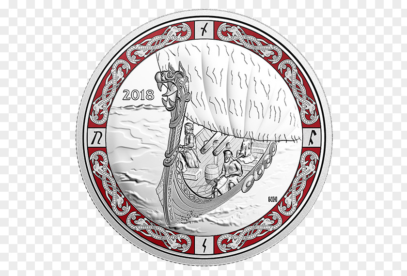 Canada Royal Canadian Mint Viking Age Coin PNG