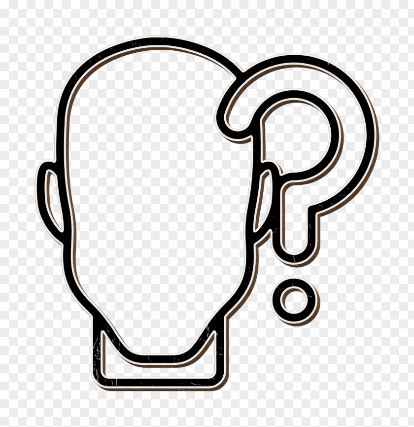 Confusion Icon Human Mind Brain PNG