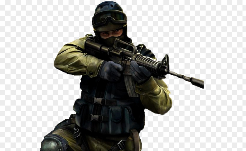 Counter Terrorist Counter-Strike: Global Offensive Counter-Strike 1.6 Source Portal Chuck Norris Facts PNG
