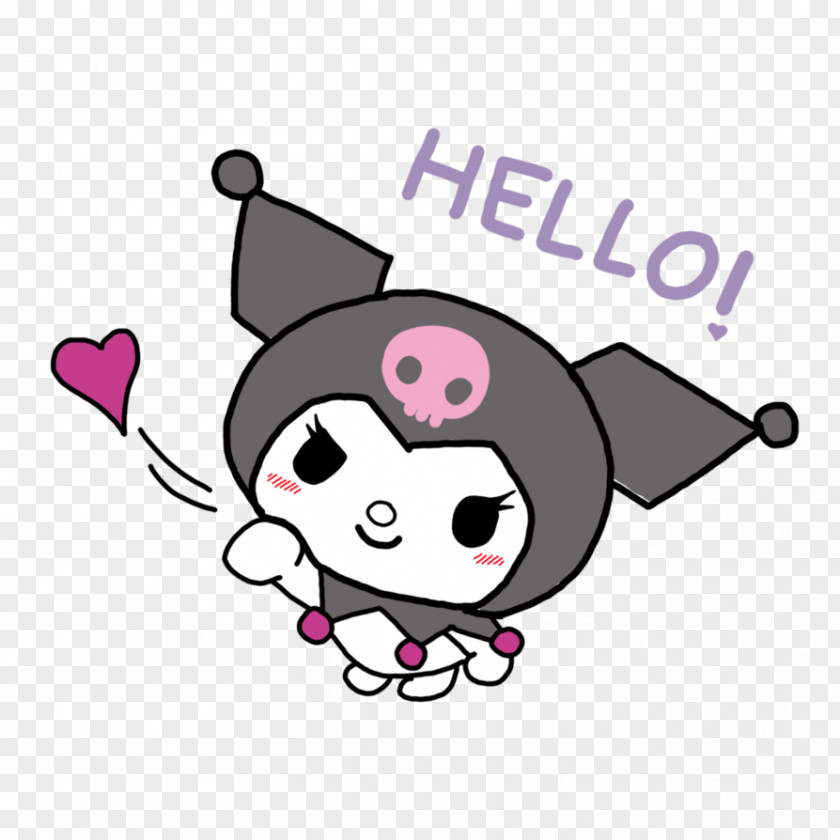 Hello Kitty My Melody Kuromi DeviantArt Clip Art PNG