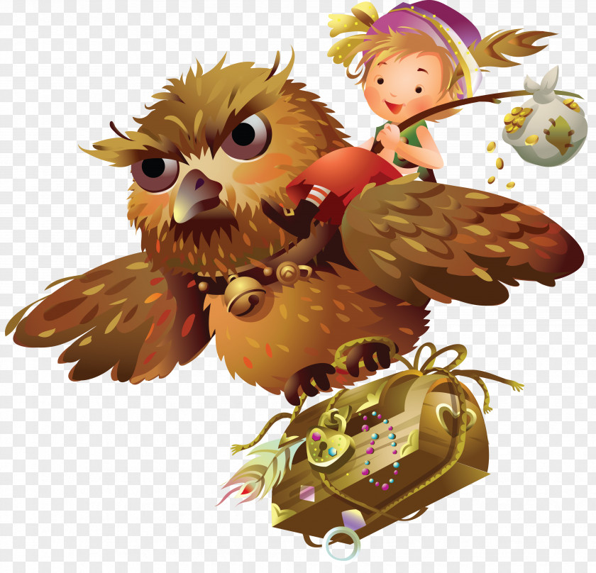 Owl Flight Royalty-free Illustration PNG