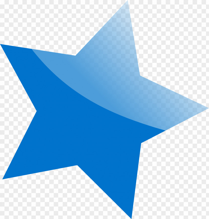Scenery Blue Star Clip Art PNG