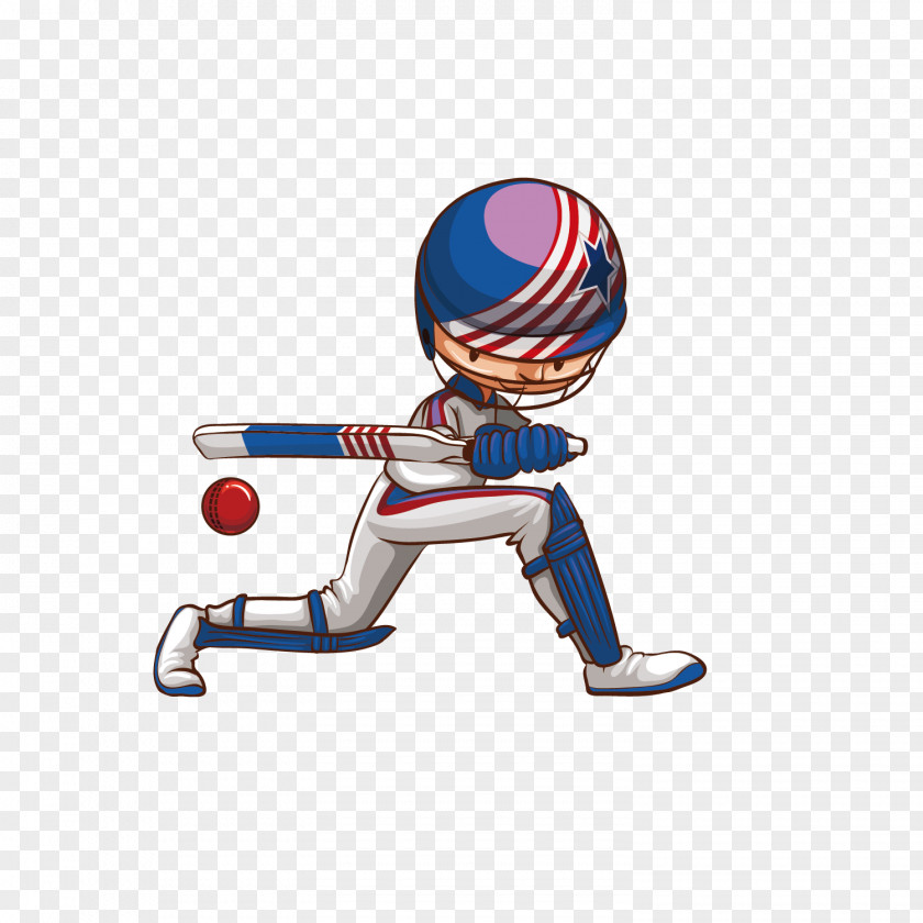 Vector Cartoon Boy Baseball Illustration Cricket Drawing Royalty-free PNG