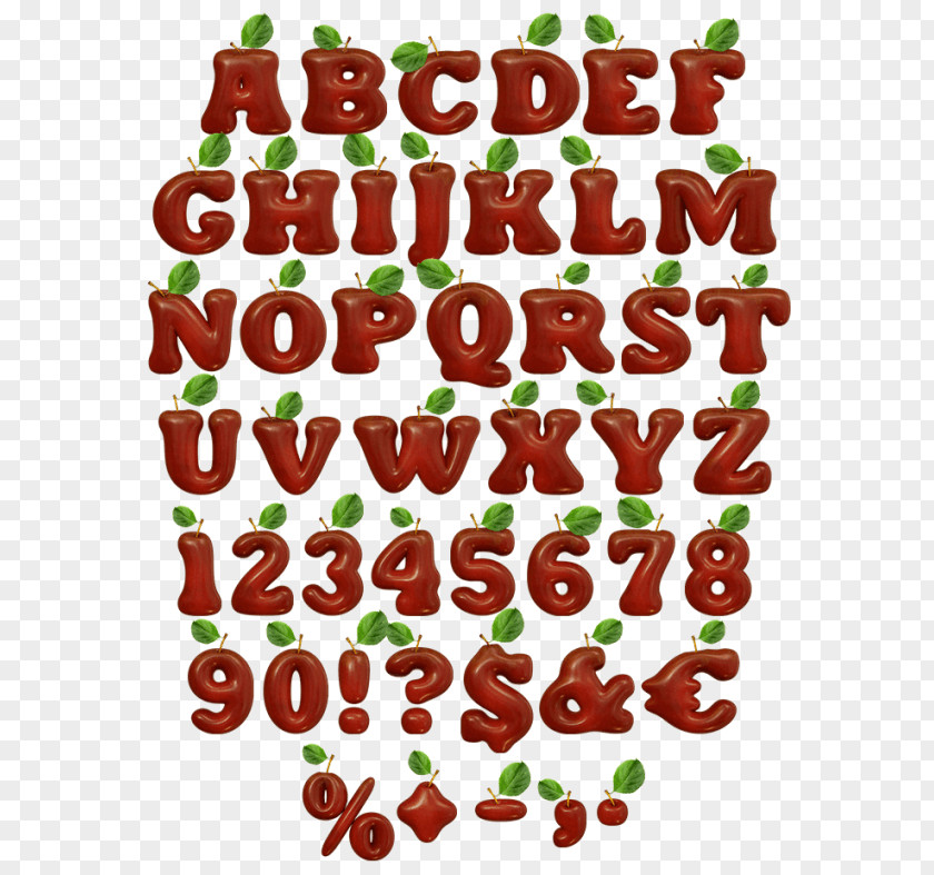 Apple Fruit Clip Art Font Typeface PNG