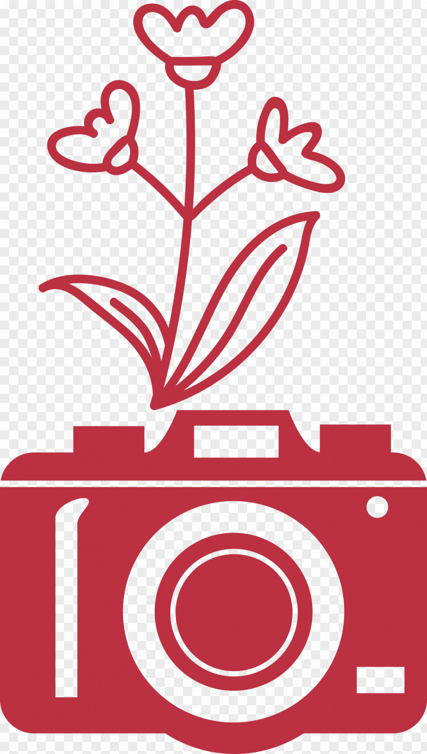 Camera Flower PNG