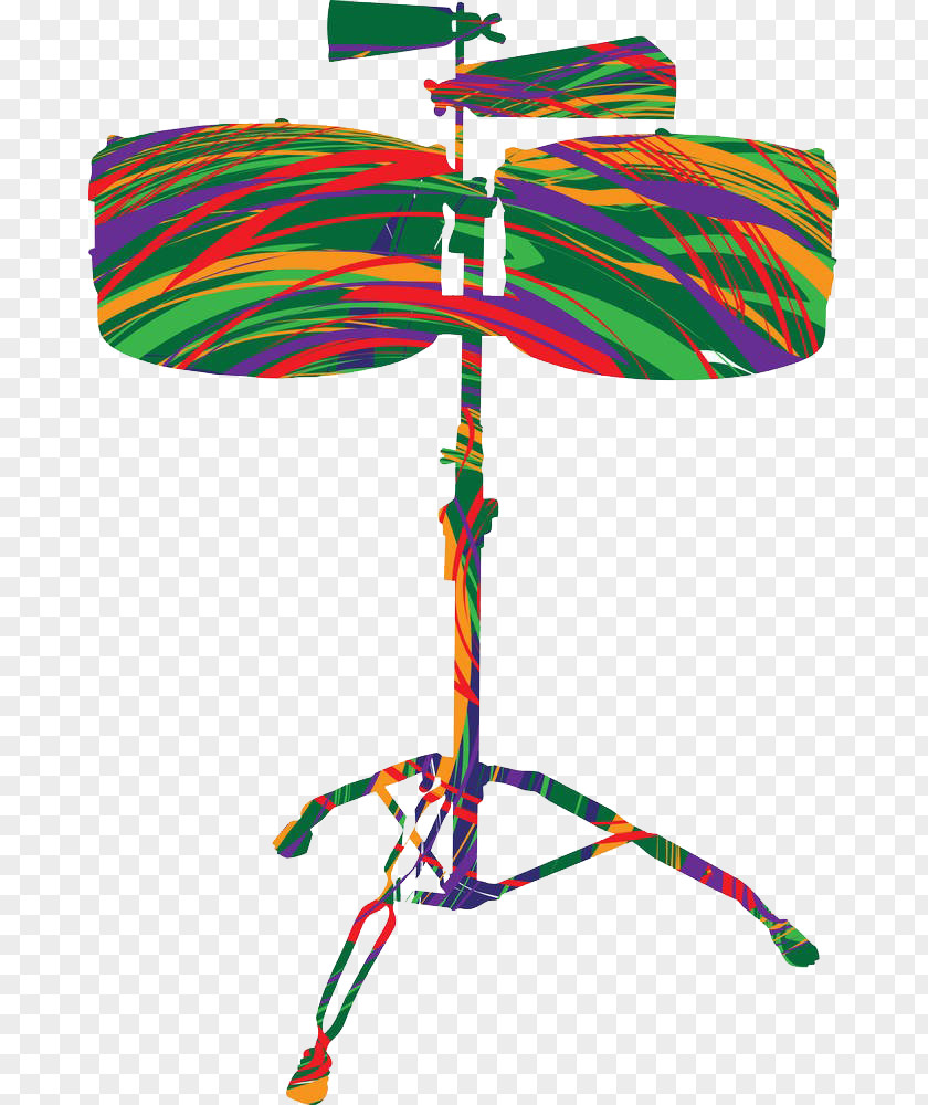 Color Drums Euclidean Vector Illustration PNG