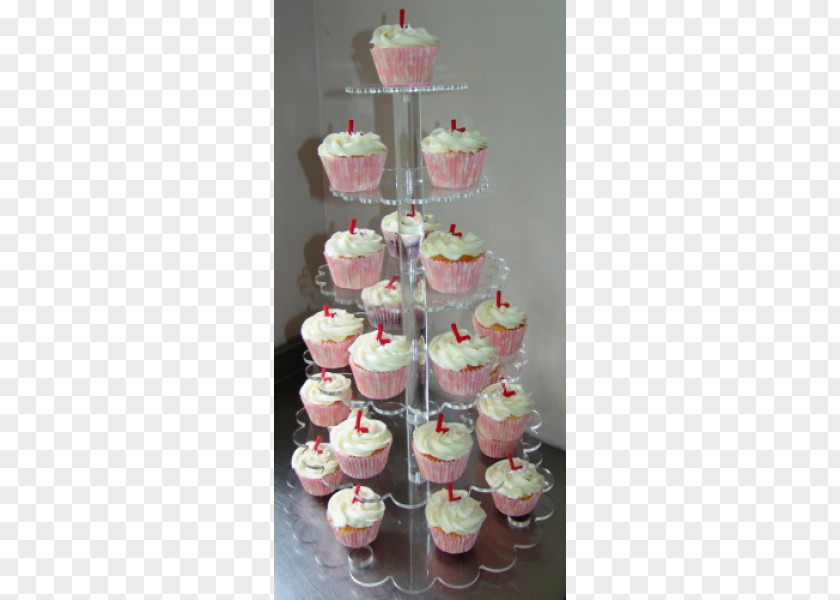 Cupcake Stand Sugar Cake Petit Four Frosting & Icing Torte PNG