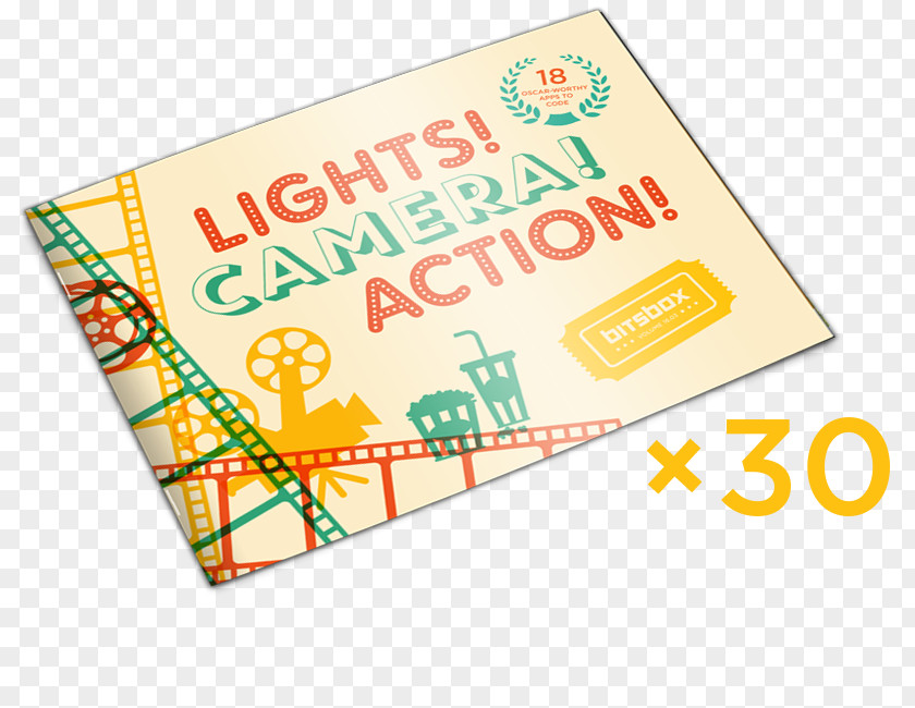 Lights Camera Action Brand Material Line Font PNG