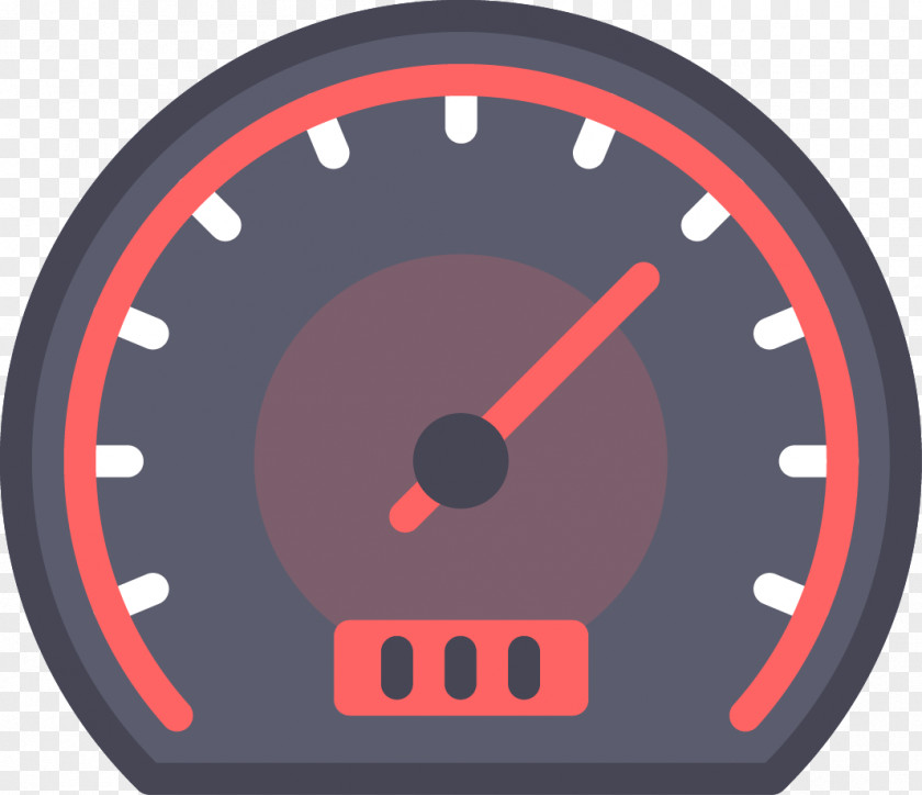 Speedometer Web Hosting Service Development Responsive Design PNG