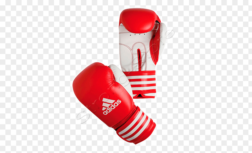 Boxing Glove Adidas Red PNG