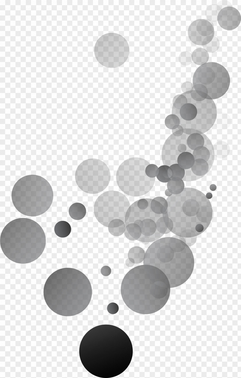 Gray Contracted Circle Grey Black And White Download PNG
