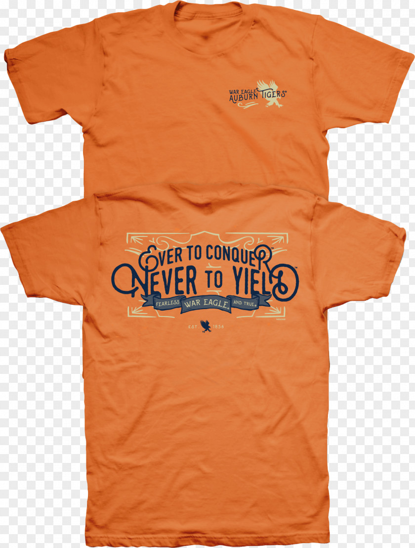 T-shirt Auburn Tigers Football University Sleeve PNG