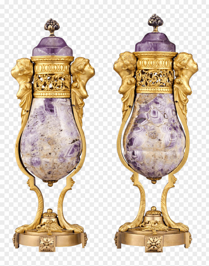 Vase A Pair Of Vases Art Nouveau Porcelain Antique PNG