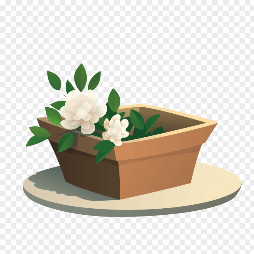 Vector Pots Potted PNG