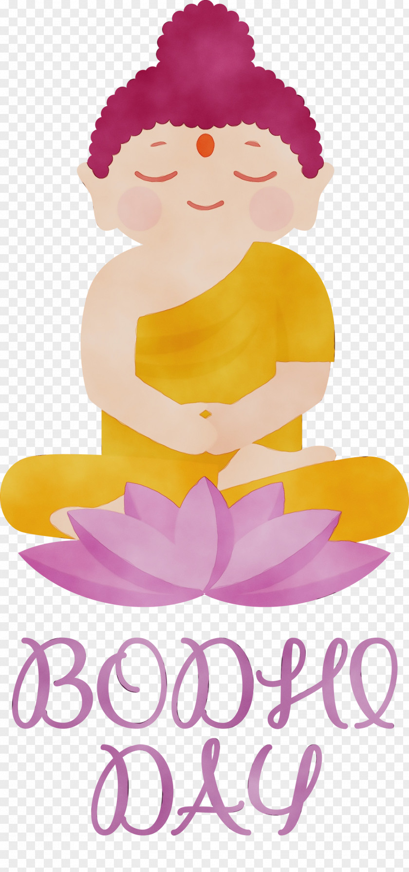Cartoon Character Petal Flower Happiness PNG