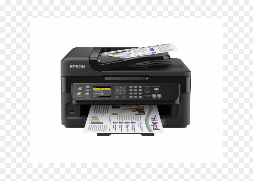 Printer Multi-function Inkjet Printing Image Scanner Epson PNG