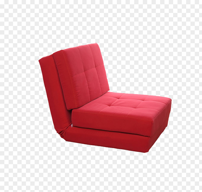 Red Sofa Bed Car Comfort Chair PNG