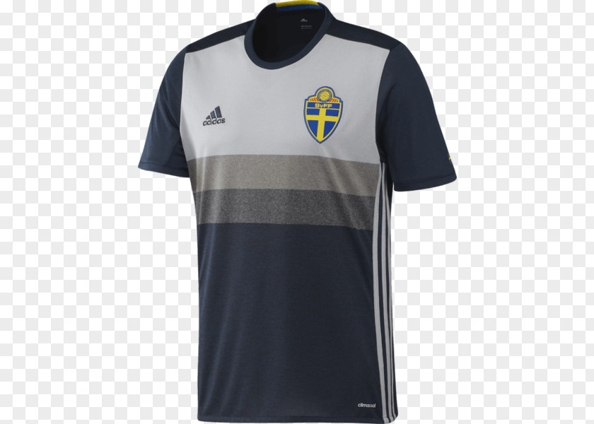 Adidas Brand Core Store Shinjuku Sweden National Football Team T-shirt 2018 FIFA World Cup Jersey PNG